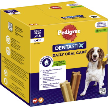 Pedigree DentaStix für mittelgroße Hunde 56 Stück