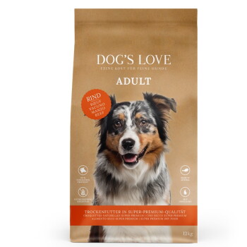DOG’S LOVE Trocken Rind 12kg