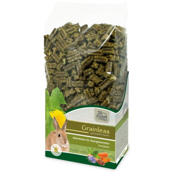 JR Farm Kaninchenfutter Grainless Complete Zwergkaninchen 1,35kg