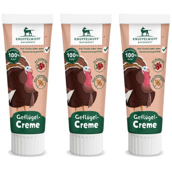 Knuffelwuff Tuben Snack Truthahn pur, 225 g