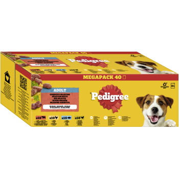 Pedigree Adult Gemischte Selektion in Gelee 40×100 g