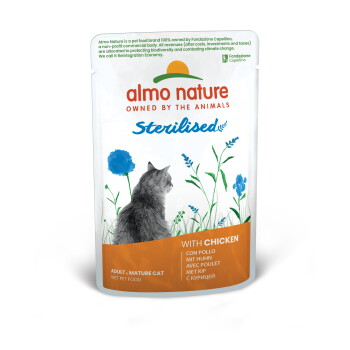 Almo nature Sterilised 30×70 g Huhn