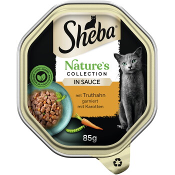 Sheba Nature´s Collection 22 x 85g in Sauce Truthahn und Pute