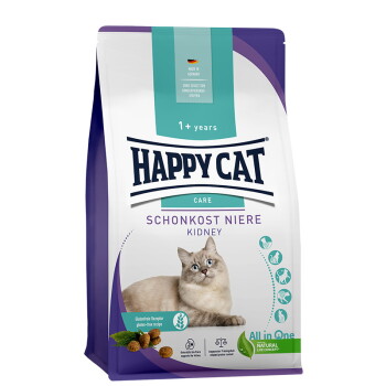 HAPPY CAT Care Trockenfutter Katze Adult, Schonkost Niere 300 g