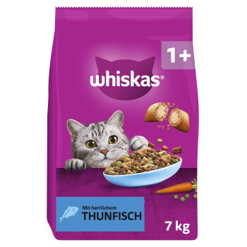 Whiskas Adult 1+ mit Thunfisch 7kg