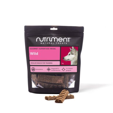Nutriment Gourmet-Superfood-Riegel-Wild