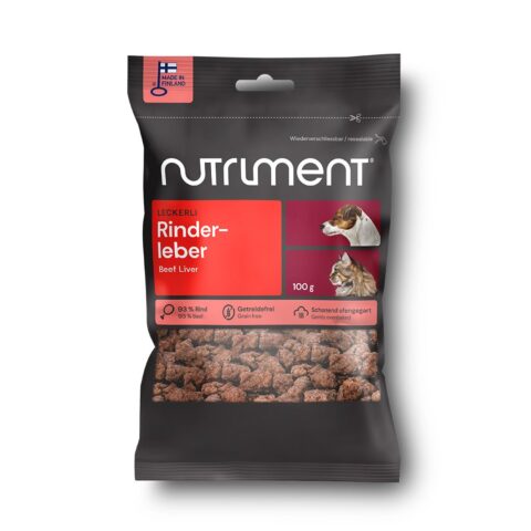 Nutriment Leckerli Rinderleber