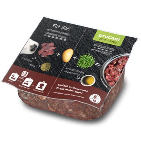 Wild Menü 500g – frisch und fertig