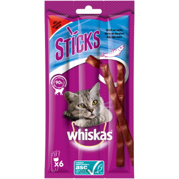 Whiskas Sticks 14×6 Stück Lachs