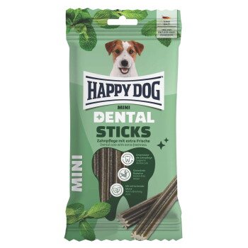 HAPPY DOG Dental Snacks Dental Sticks Mini 100 g