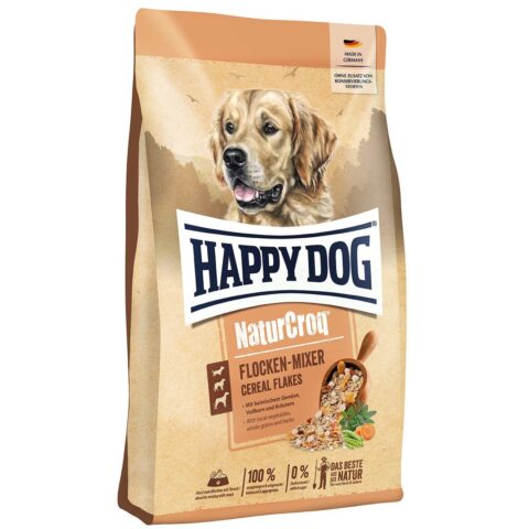 HAPPY DOG NaturCroq Trockenfutter Hund Adult, Flocken Mixer 1,5 kg