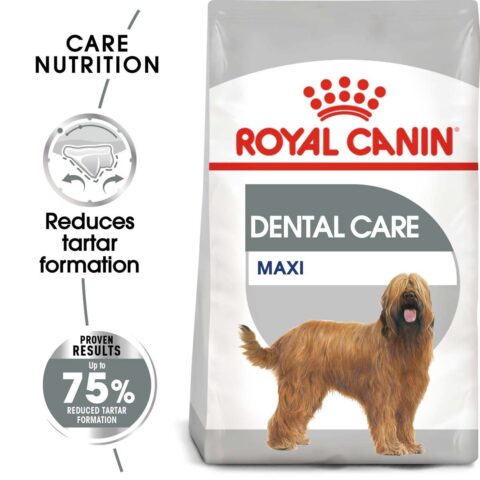 ROYAL CANIN DENTAL CARE MAXI Trockenfutter für große Hunde mit empfindlichen Zähnen 2x9kg
