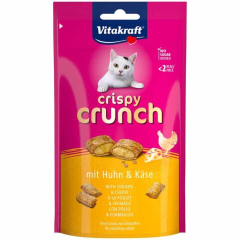Vitakraft Crispy Crunch Chicken und Cheese 60g 4×60 g