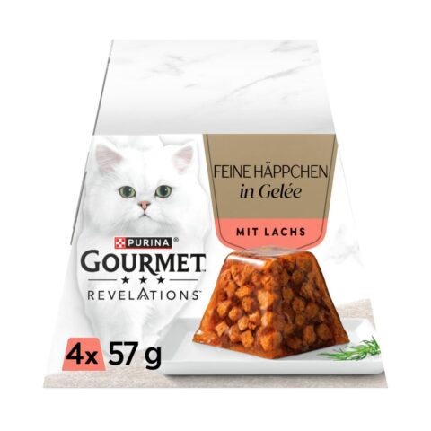 GOURMET REVELATIONS Feine Häppchen in Gelée mit Lachs 24×57 g