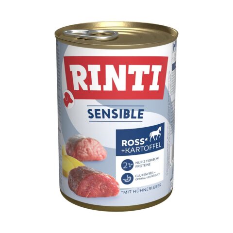 Rinti Sensible Ross und Hühnerleber und Kartoffel 24x400g