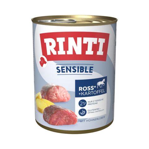 Rinti Sensible Ross und Hühnerleber und Kartoffel 6x800g