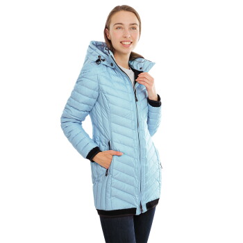Knuffelwuff leichte Damen Übergangsjacke Brooklyn hellblau 44 – EU