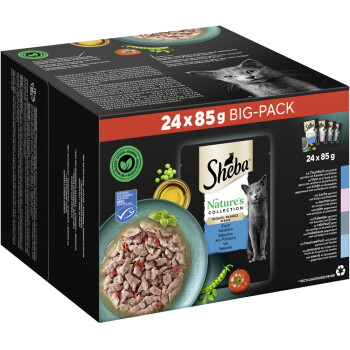 Sheba Nature’s Collection Fisch Variation in Sauce MSC Multipack 24x85g