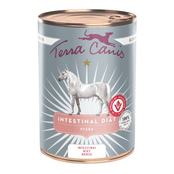Terra Canis Nassfutter Hund Intestinal Diät Pferd 6×400 g