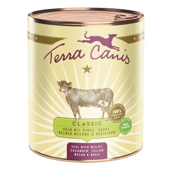 Terra Canis Nassfutter Hund Classic Adult Kalb 6×800 g