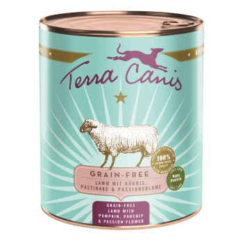Terra Canis Nassfutter Hund Getreidefrei Adult Lamm 6×800 g