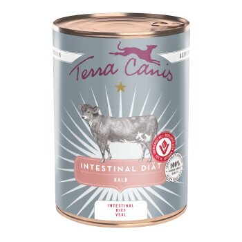 Terra Canis Nassfutter Hund Intestinal Diät Kalb 6×400 g