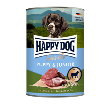 HAPPY DOG Sensible Puppy Lamm & Reis Dose 6x400g