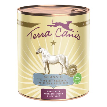 Terra Canis Nassfutter Hund Classic Adult Pferd 6×800 g