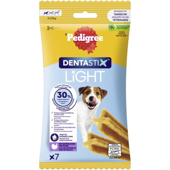 Pedigree Zahnpflege Dentastix Light für kleine Hunde 6×7 Stück