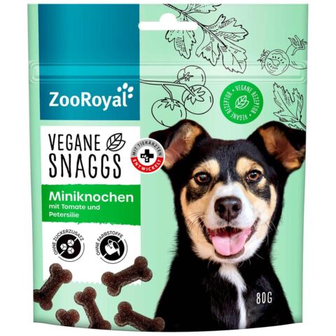 ZooRoyal Miniknochen vegan 4×80 g