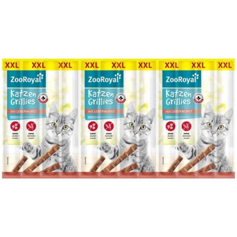 ZooRoyal Grillies Leberwurst 3x12x5 g